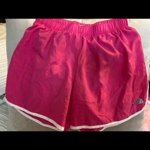 North Face ladies running short- S - never worn!